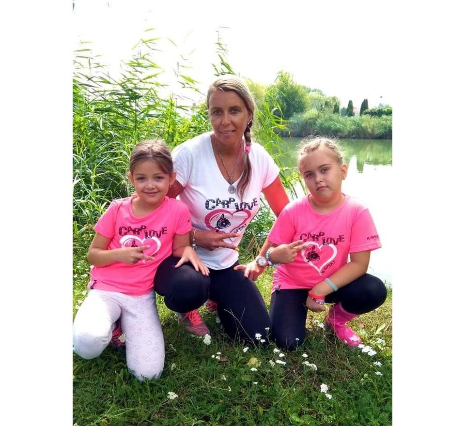 R-Spekt Dámské tričko Carp Love bílé