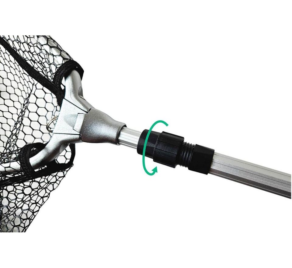 Zfish Podběrák Landing Net ZFX Rubber Mesh 60x60cm 170cm