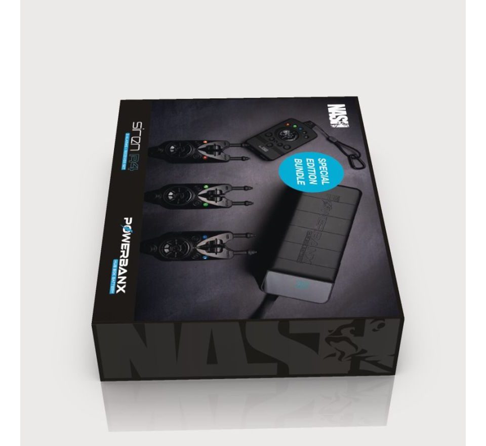 Nash Sada signalizátorů Siren R4 3+1 + PowerBanx 80k Hub Bundle