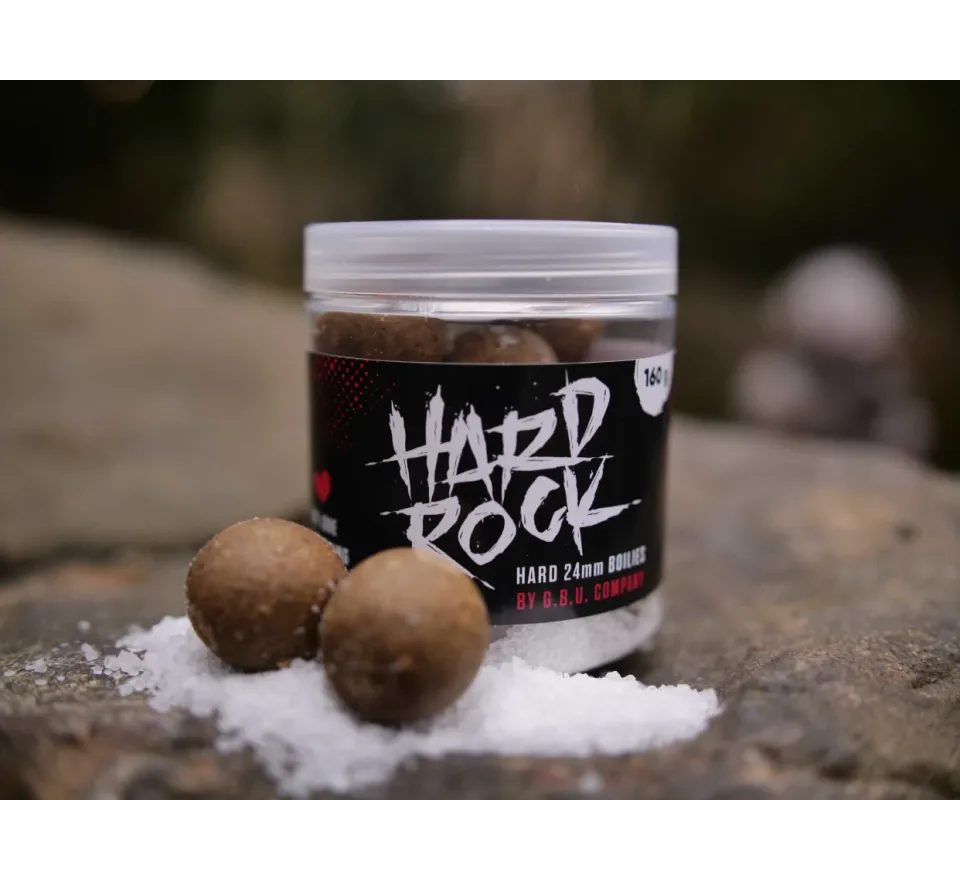 G.B.U. Tvrzené boilies v mořské soli Hard Rock 24mm 160g