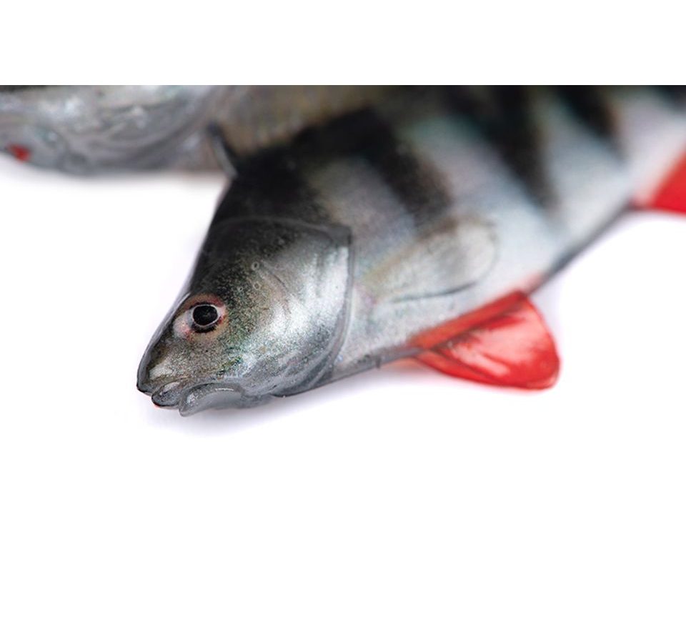 Fox Rage Gumová Nástraha Ultra Natural Perch Fillet 4ks