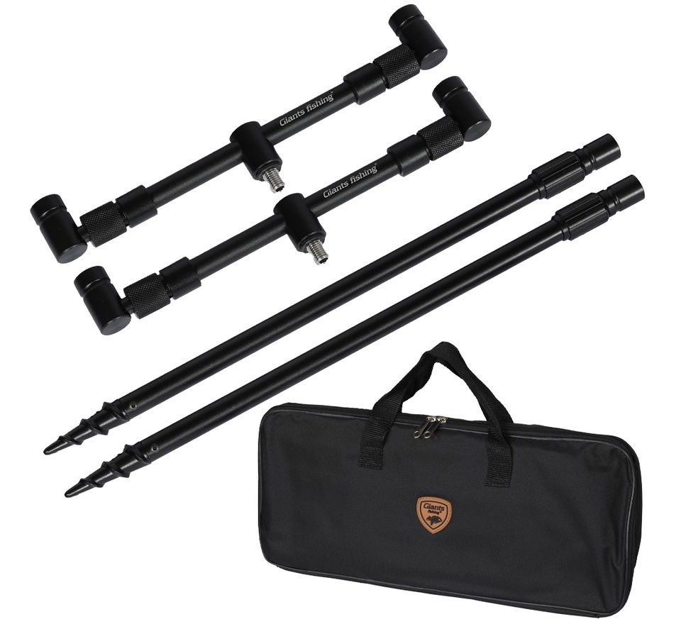 Giants Fishing Sada hrazd Gaube Buzzer Bar Set 2 Rods Black