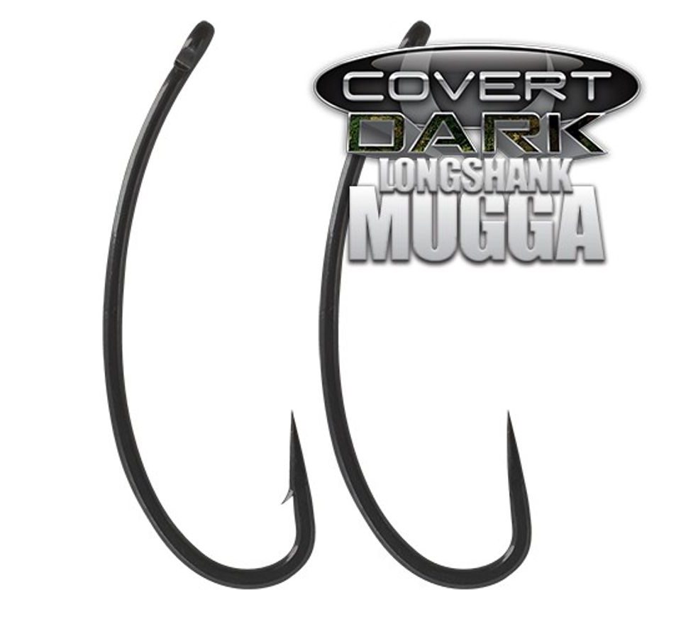 Gardner Háčky Covert Dark Longshank Mugga Barbed 10ks