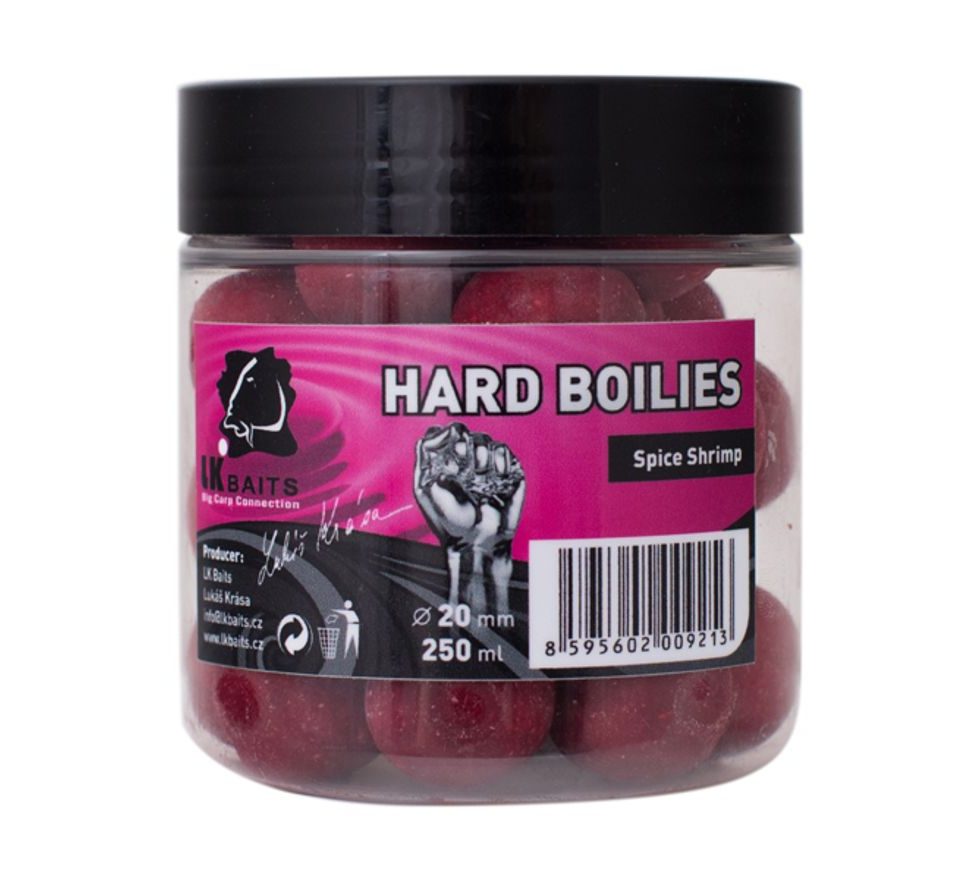 LK Baits Boilies Euro Economic HARD Boilies 250ml