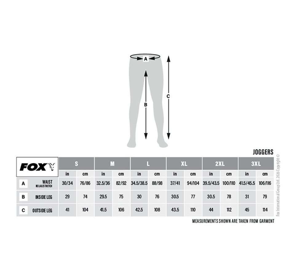 Fox Tepláky Collection Jogger Black