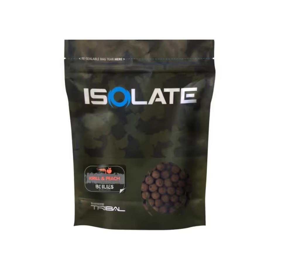 Shimano Boilies Isolate Krill Peach
