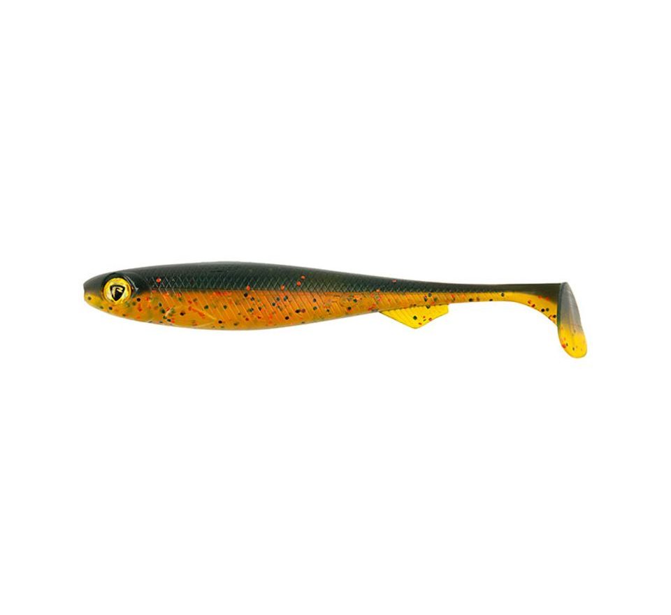 Fox Rage Gumová nástraha Slick Shad Ultra UV Dark Oil