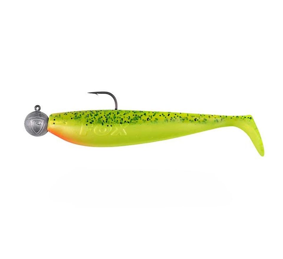 Fox Rage Gumová nástraha Bulk Loaded Zander Pro Shad UV Lemon Tiger