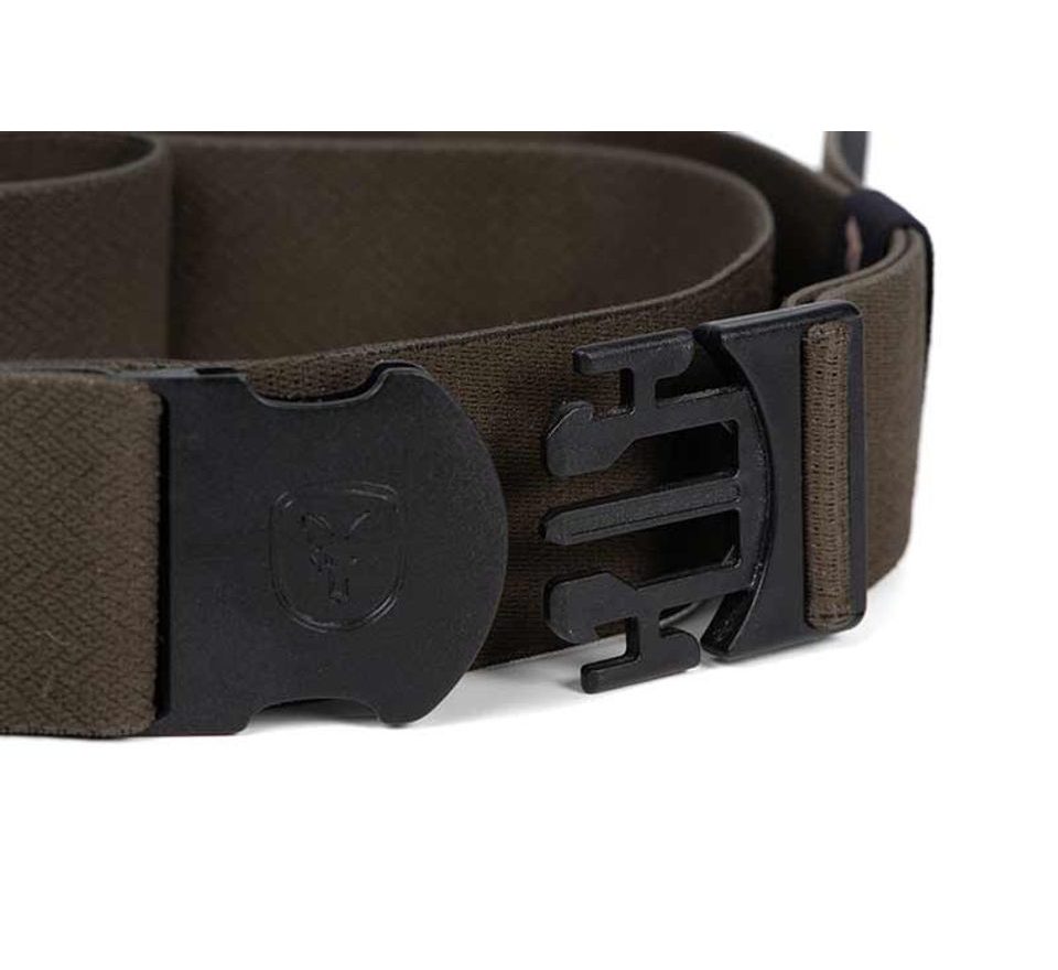 Fox Opasok Elastický Khaki Pásik