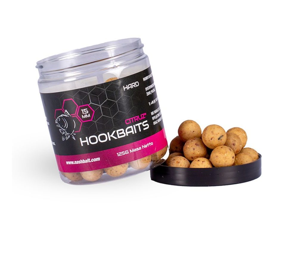 Nash Boilies Citruz Hard Hookbaits 125g