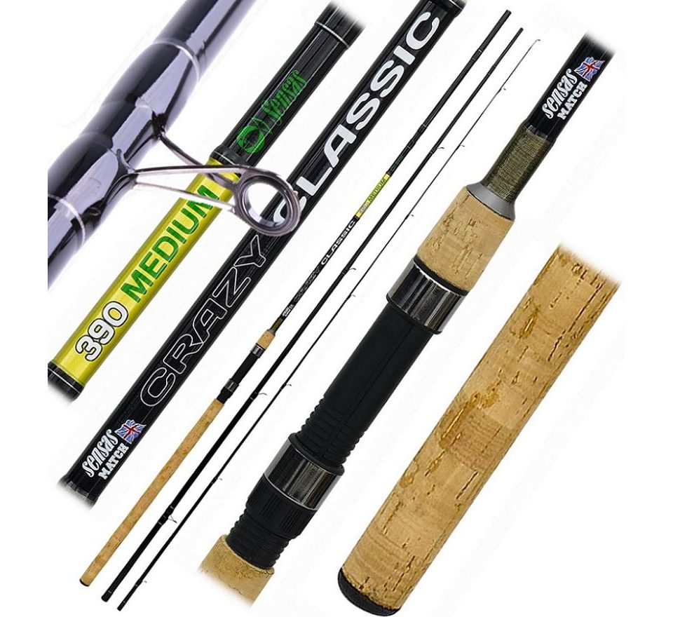 Sensas Matchový prut Crazy Classic Waggler 390 20g