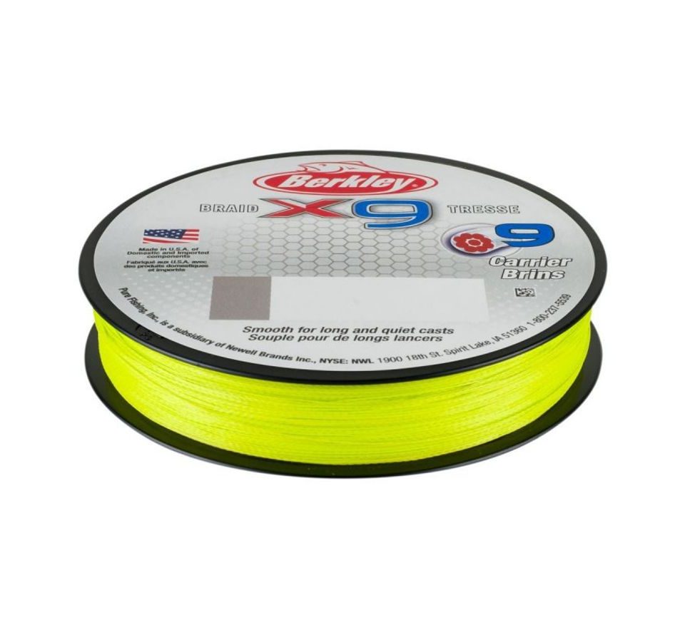 Berkley Šňůra X9 Flame Green 150m