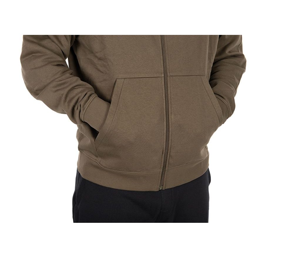 Fox Mikina Collection Zipped Hoody Green