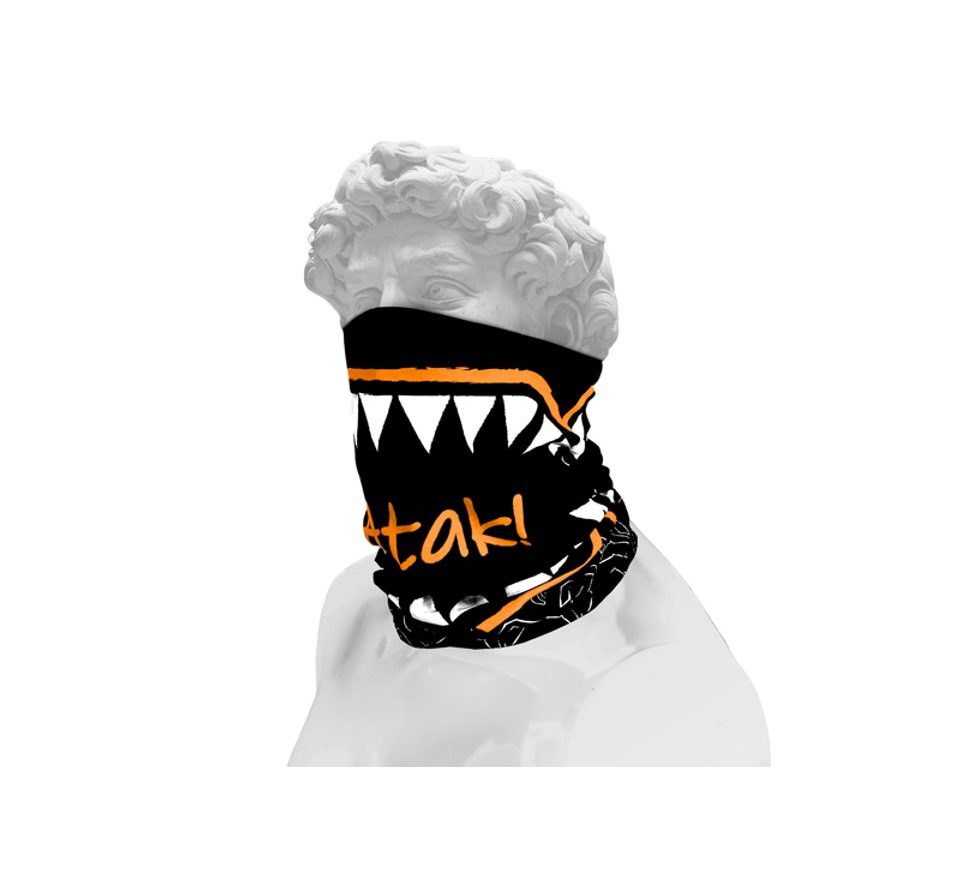 Delphin Multifunkční šátek Atak!