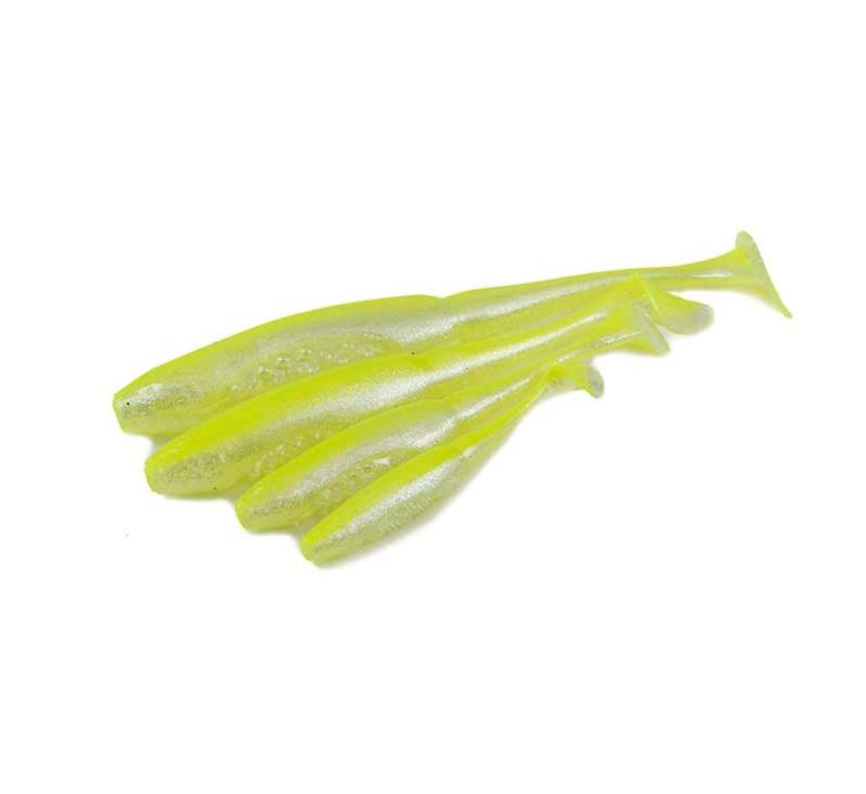 Fox Rage Gumová nástraha Scent Shad Bulk Chartreuse Ayu
