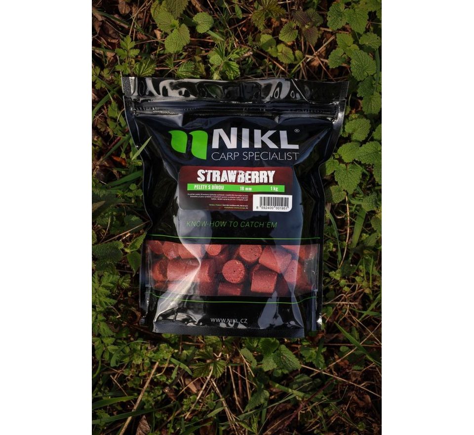 Nikl Pelety Strawberry 1kg