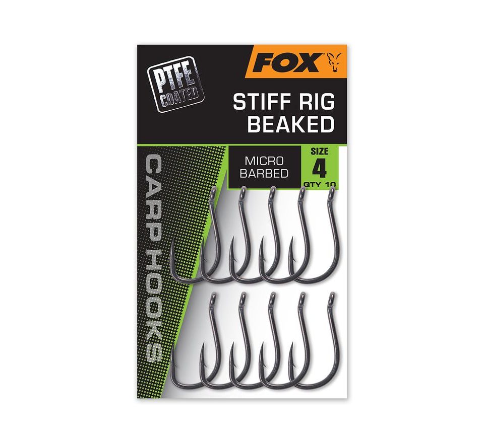 Fox Háčky Carp Hook Stiff Rig Beak 10ks