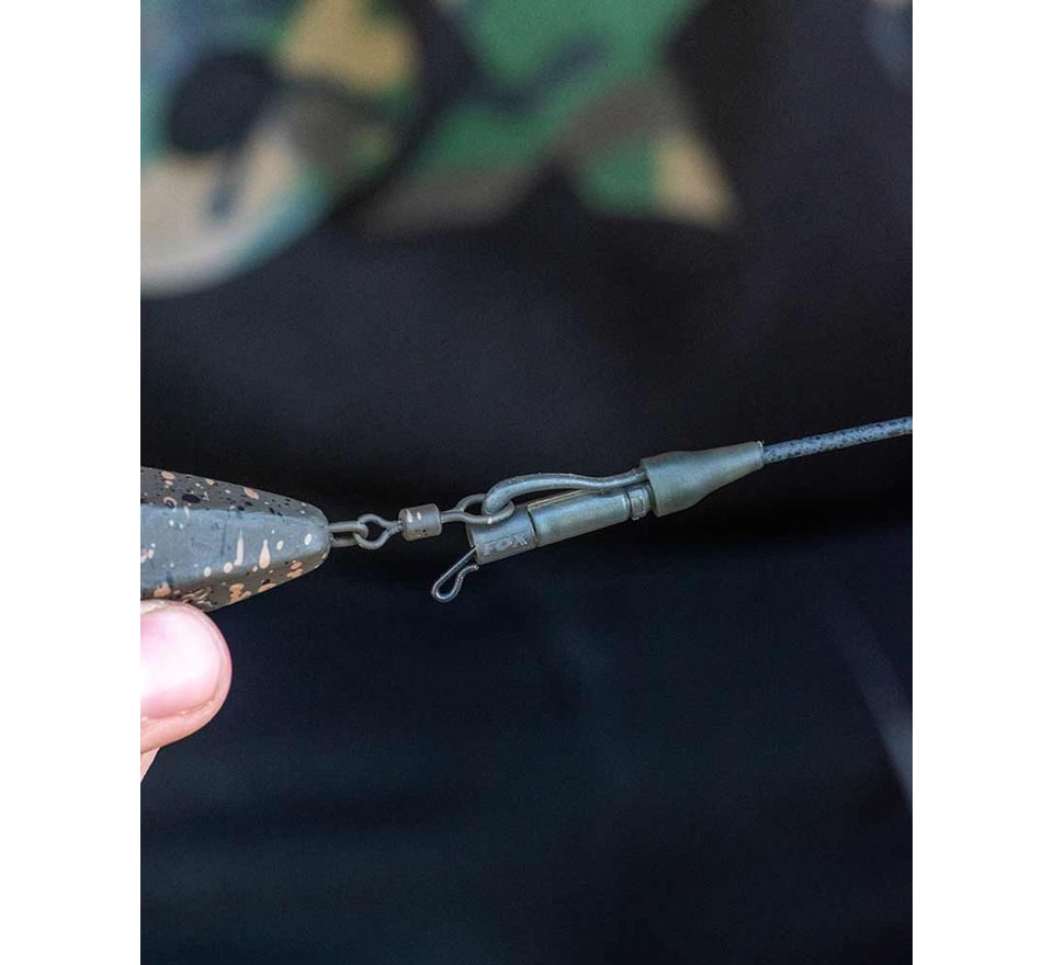 Fox Závěs na olovo Edges Naturals Tubing Leadclip Kit 5ks