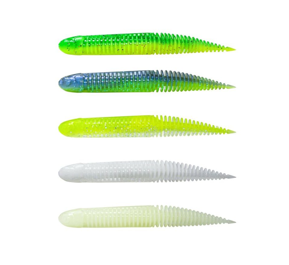 Savage Gear Gumová nástraha Ned Dragon Tail Slug Dark Water Mix