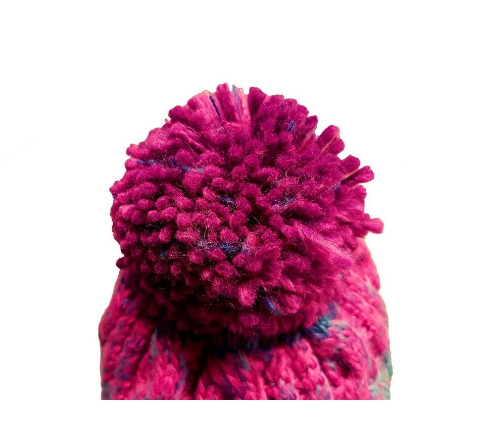 R-Spekt Kulich MAXI PomPom beanie modrovínový