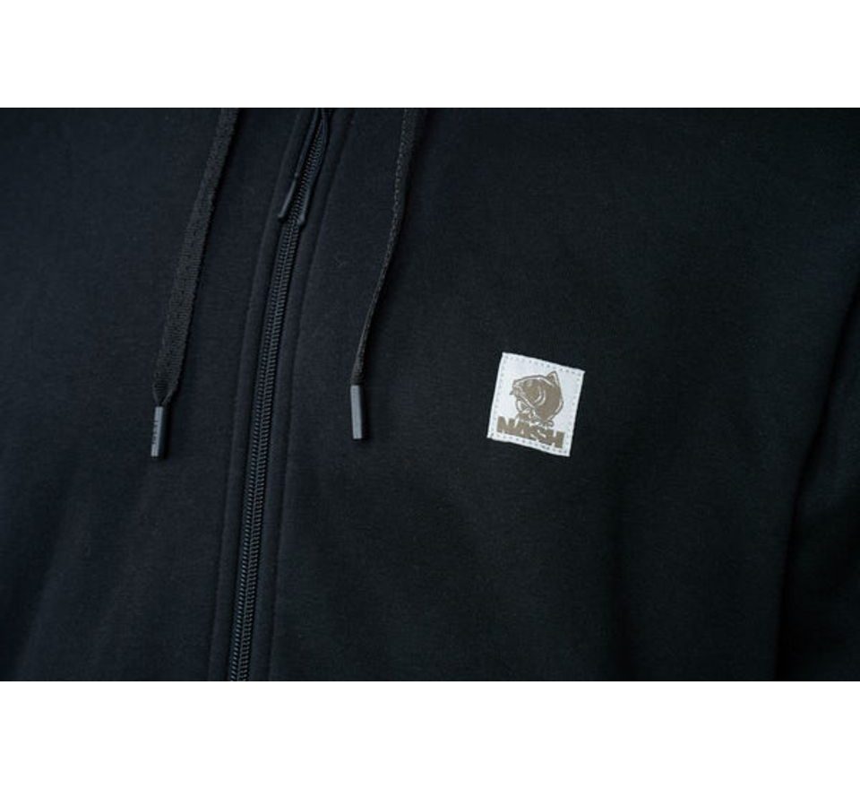 Nash Mikina Make It Happen Badge Zipped Hoody Čierna