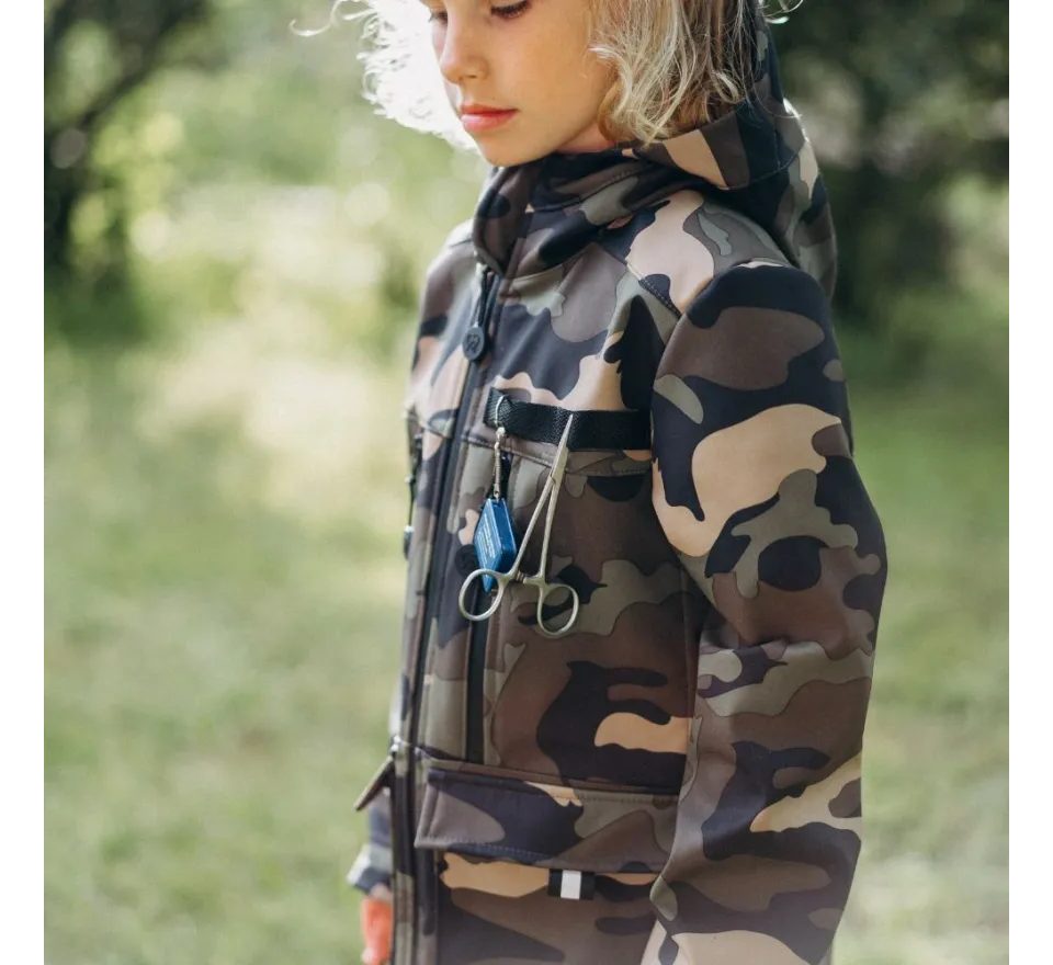 Šijeme srdcem Bunda Softshell V kapse celý revír