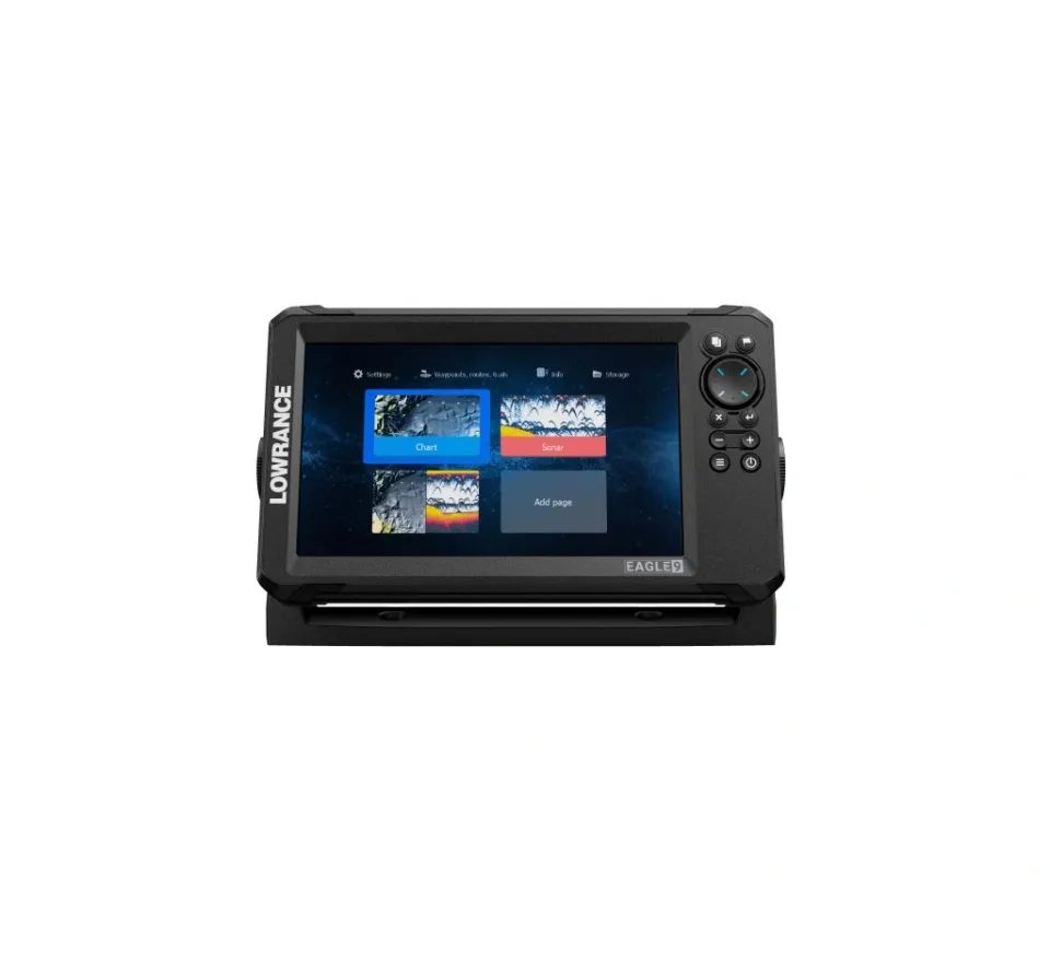 Lowrance Echolot Eagle 9 se sondou Tripleshot HD + baterie + nabíječka ZDARMA