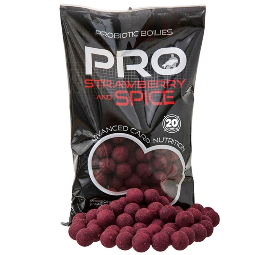 Starbaits Boilies Pro Strawberry Spice 800g