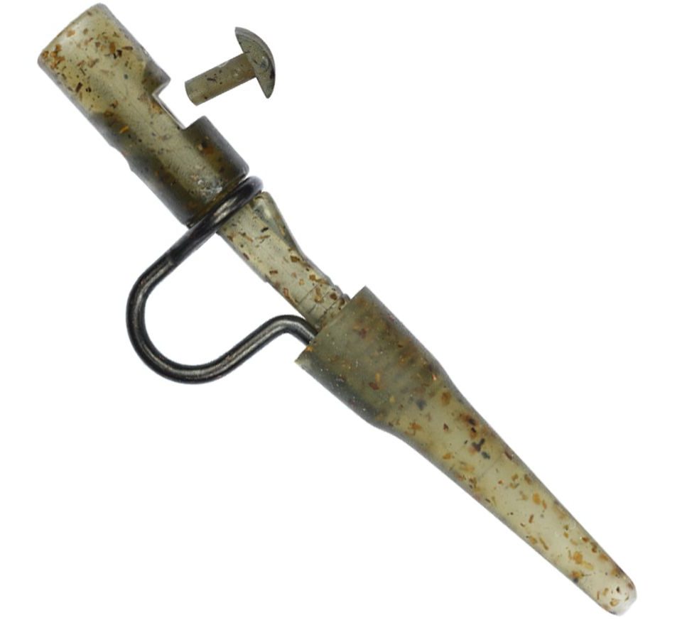 Giants fishing Závěs na zátěžku Heavy Duty Lead Clip with Pin Camo 6ks