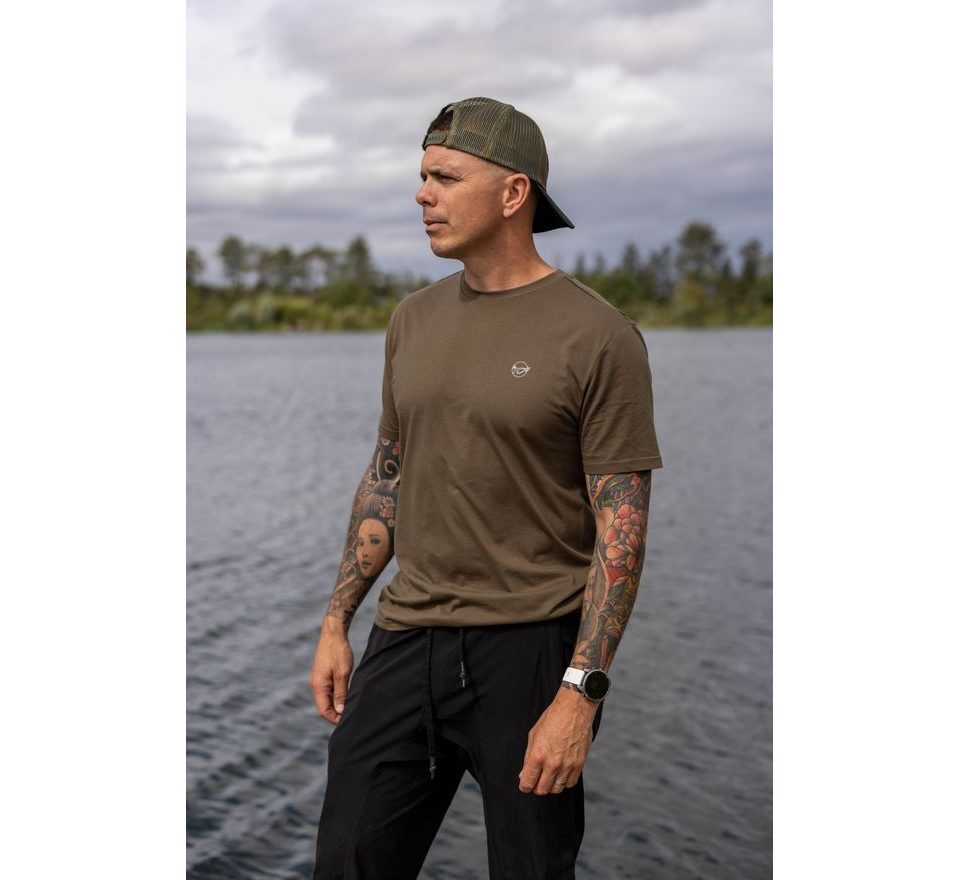 Korda Tričko One Liner Tee Olive