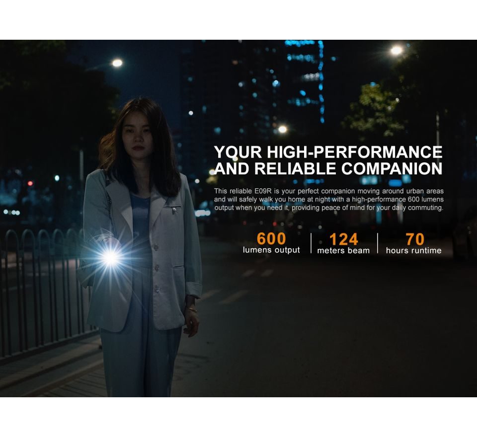 Fenix Nabíjecí baterka E09R