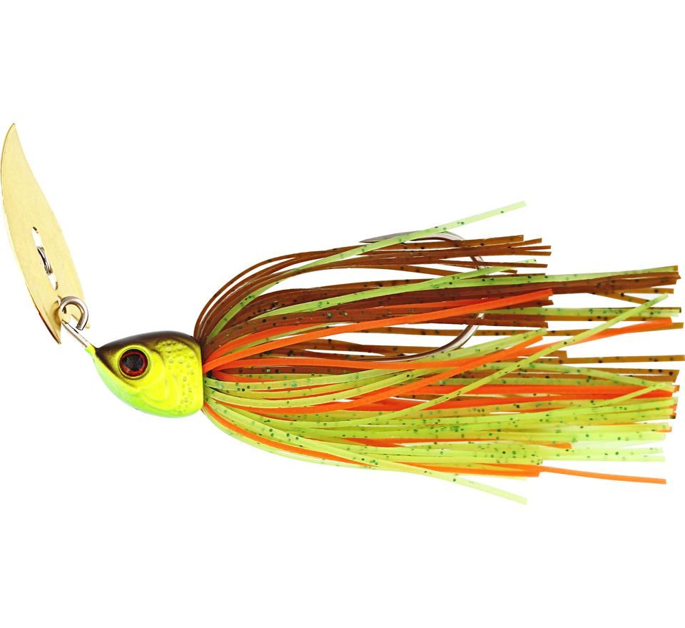 Westin Nástraha Bladebite V2 Tungsten Bladed Jig Brown Chartreuse