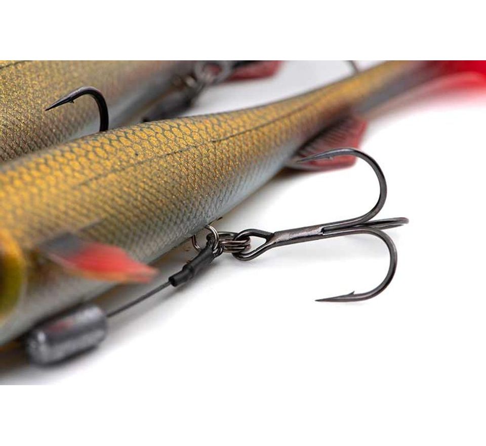 Fox Rage Gumová nástraha Super Slick Shad Loaded UV Golden Prey