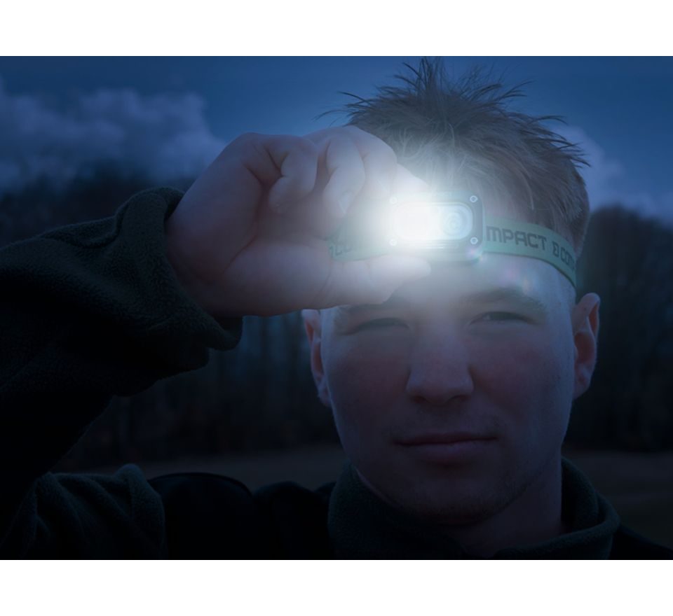 Delphin Čelová lampa Compact