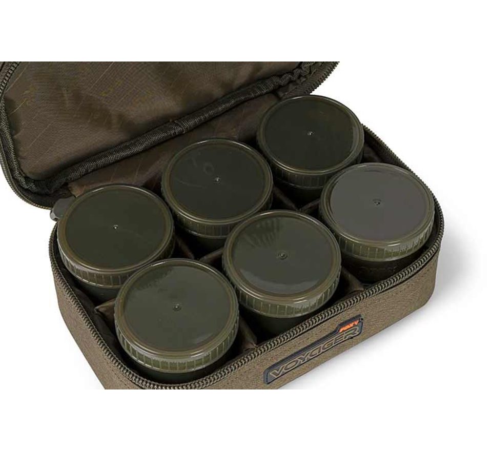 Fox Pouzdro Voyager 8 Pot Hookbait Case