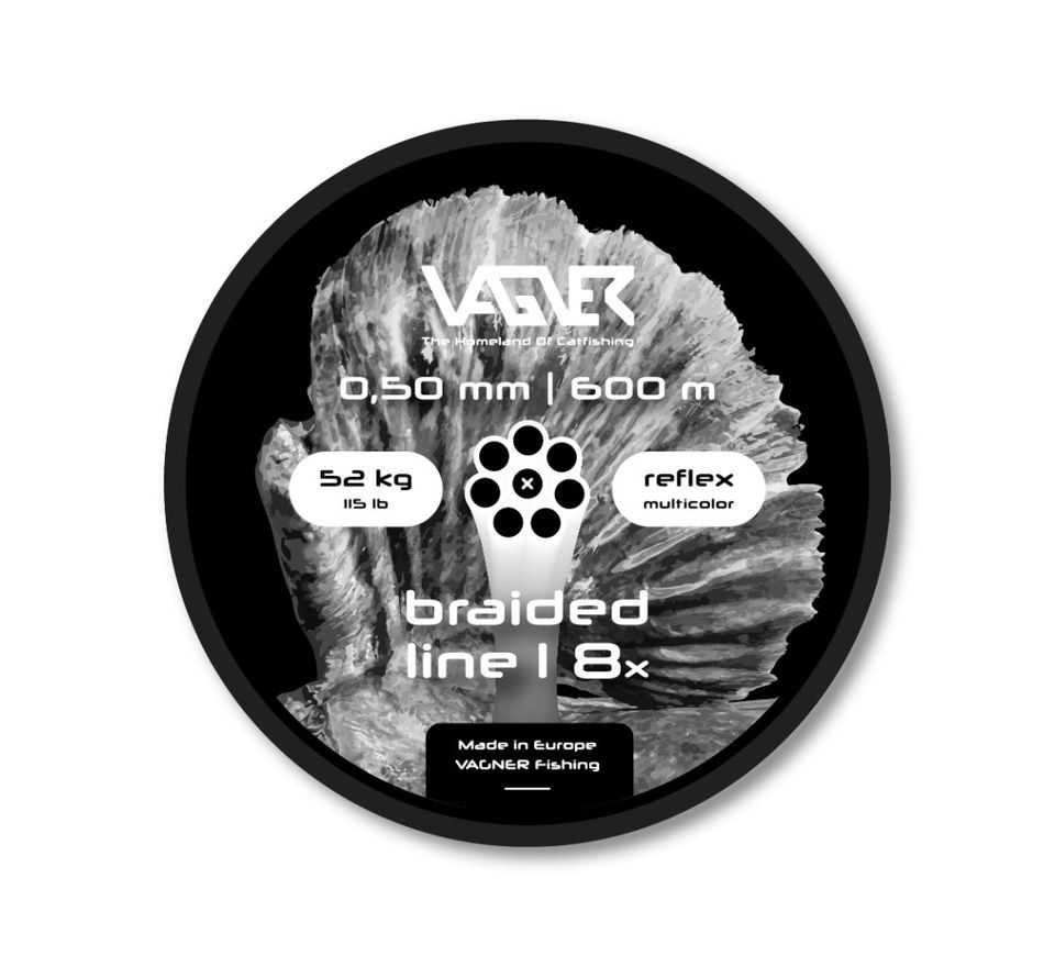 Vagner Šňůra Braided Line Reflex Multicolor