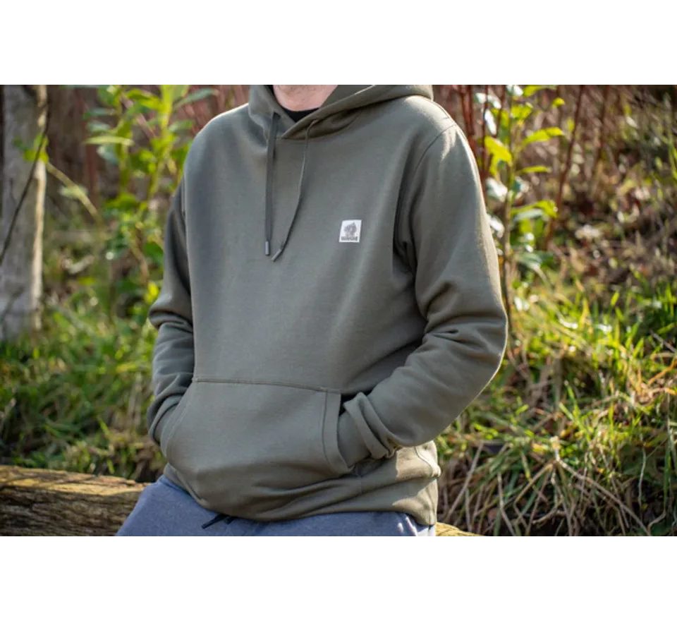 Nash Mikina Make It Happen Badge Hoody Green