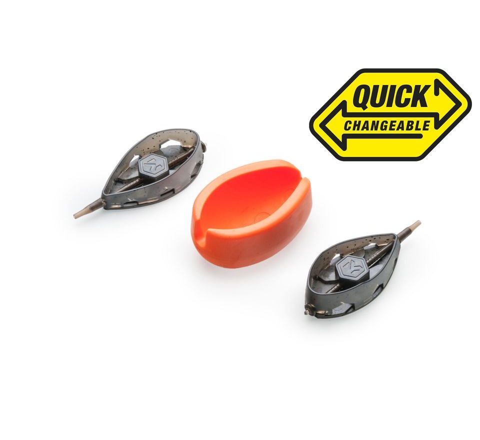 Mivardi Kŕmidlo Method Feeder set QMR Flat XL (50g + 60g + forma)