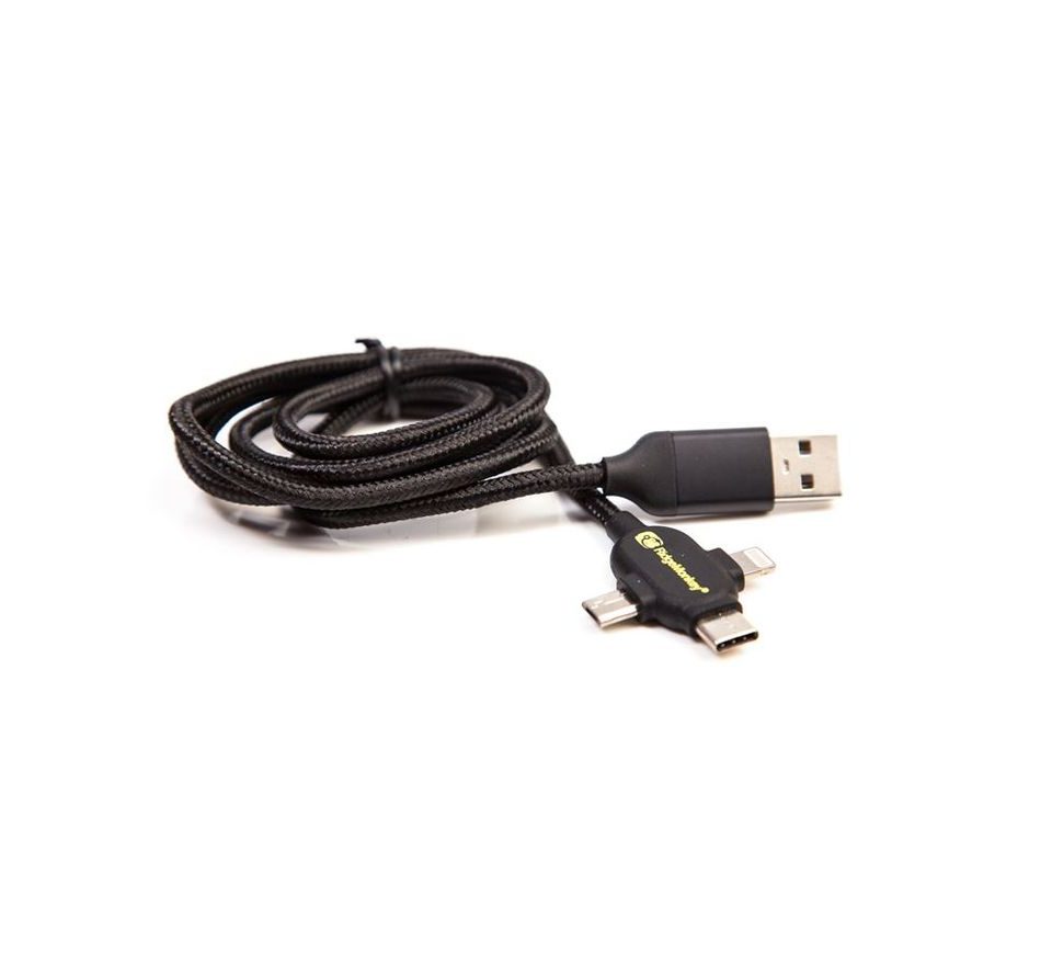 RidgeMonkey Napájecí kabel Vault USB-A to Multi Out Cable 1m