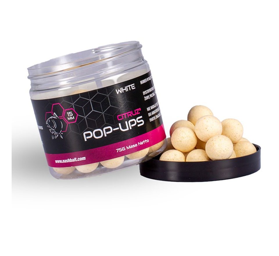 Nash Plovoucí Boilie Citruz Pop Ups 75g