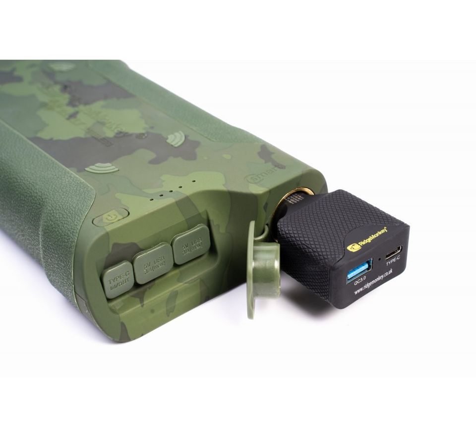 RidgeMonkey Powerbanka Vault C-Smart Wireless 77850mAh Camo