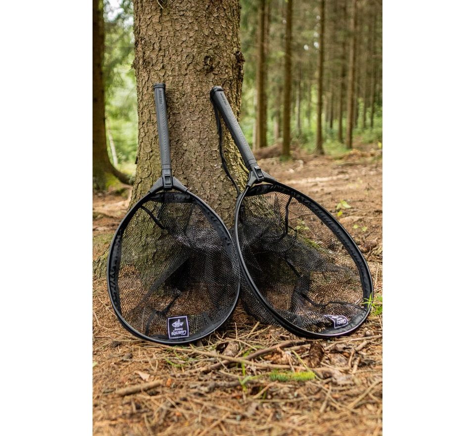 Giants fishing Plovoucí podběrák s pogumovanou síťkou Deluxe Rubber Float M 45x35cm