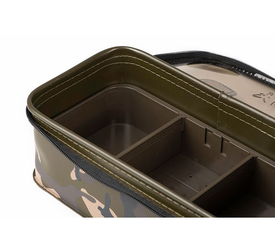 Fox Pouzdro Aquos Camolite Rig Box and Tackle Bag