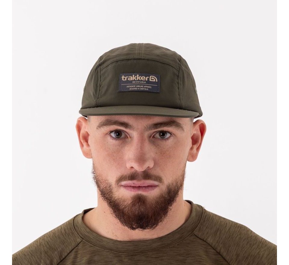 Trakker Kšiltovka 5 Panel Green Cap