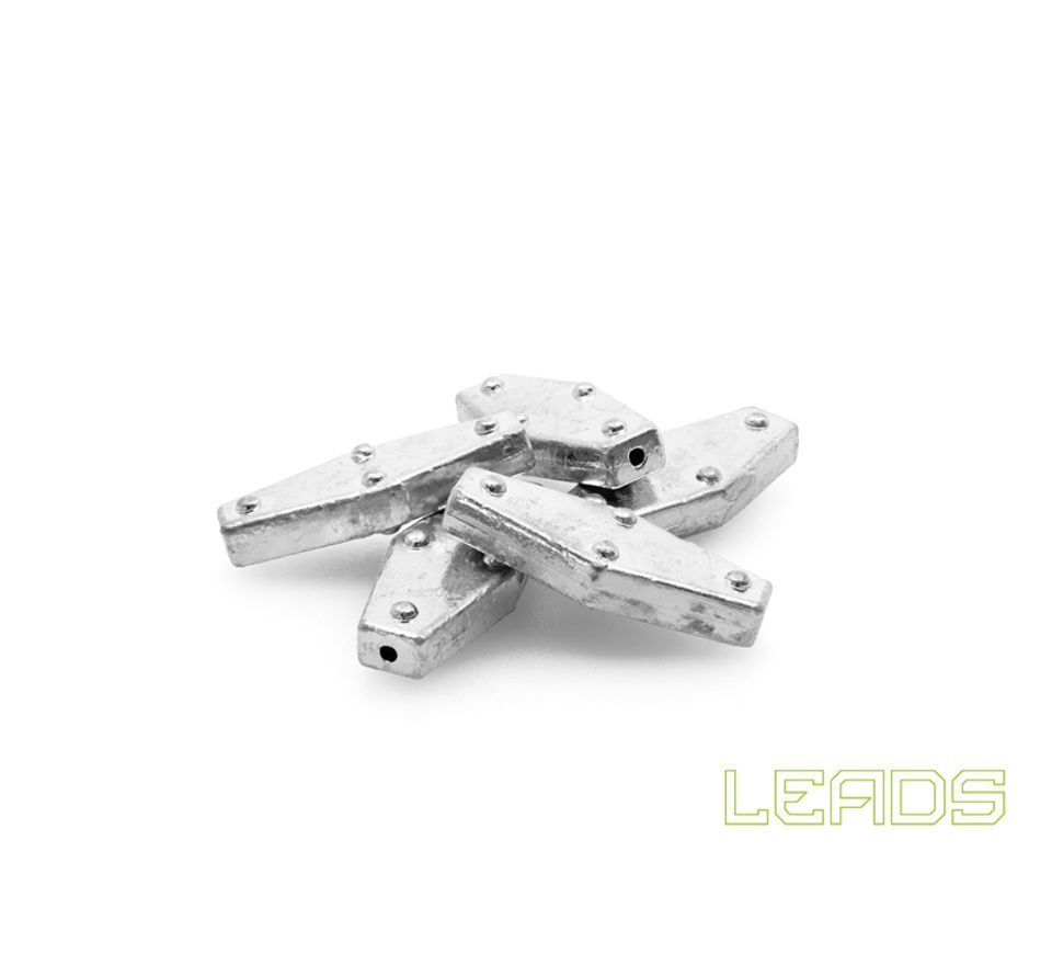 Delphin Zátěž Leads Šestihran s otvorem 5ks