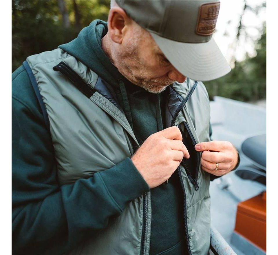 Grundéns Vesta Forecast Insulated Vest Anchor