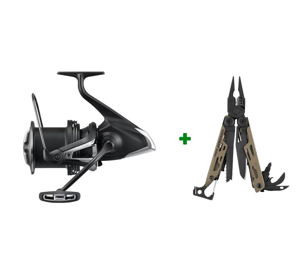 Shimano Navijak Aero Technium Magnesium 14000 XTD 2ks + Leatherman Kliešte Signal Zadarmo!