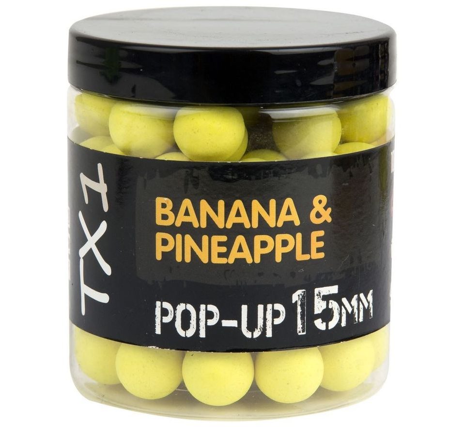 Shimano Boilies TX1 Pop Up Banana & Pineapple Fluoro Yellow