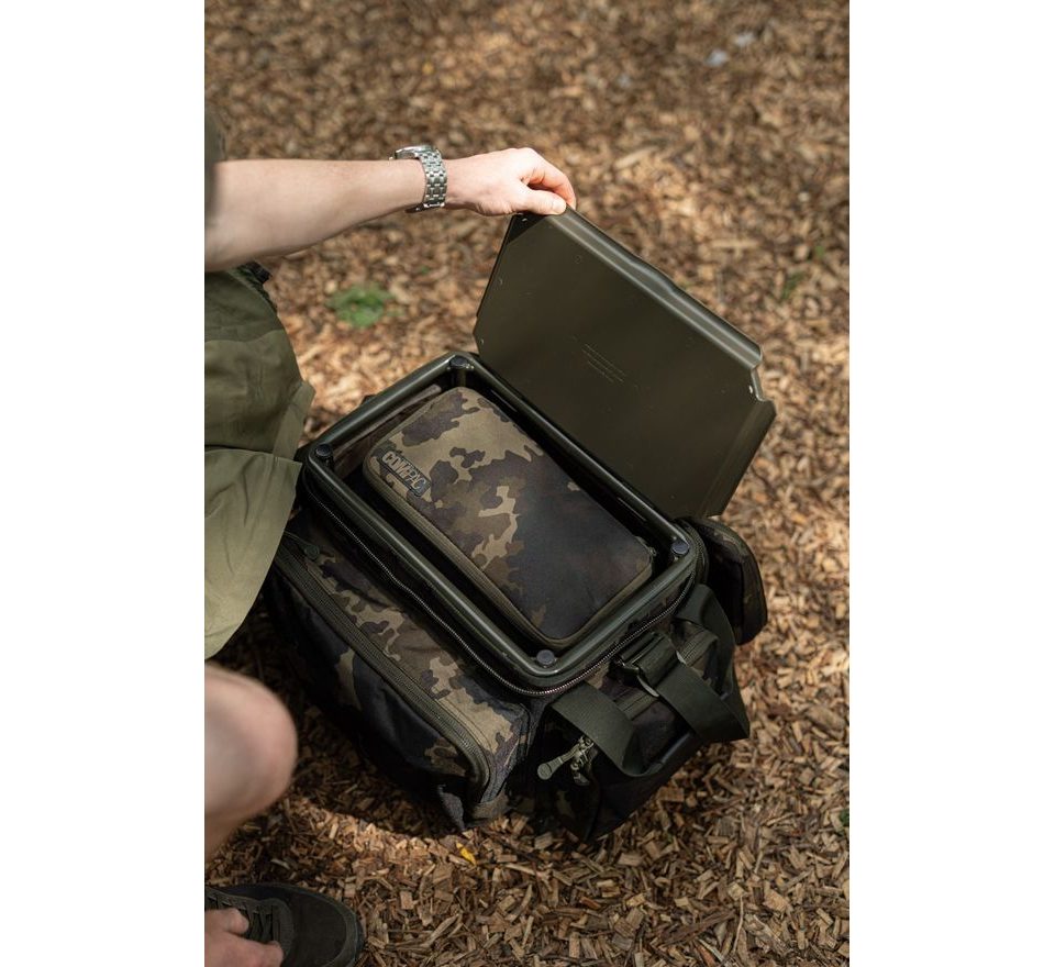 Korda Taška Compac Framed Carryall Small Dark Kamo