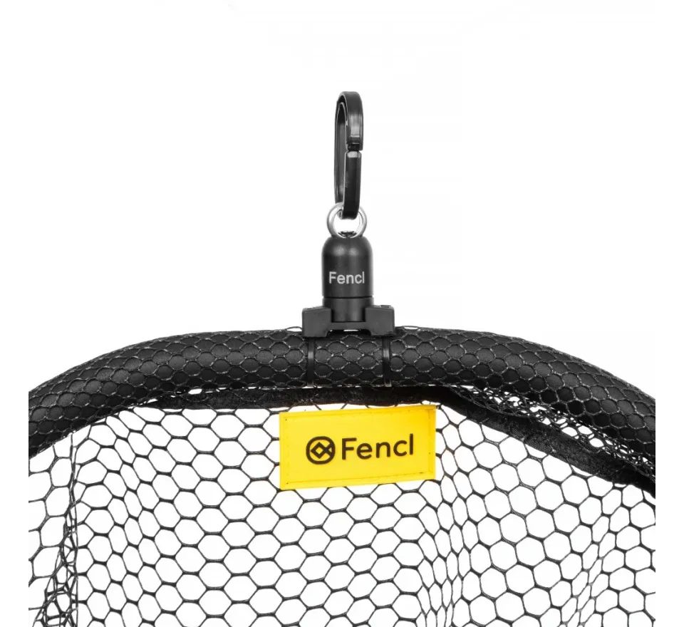 Fencl Muškařský podběrák King L Natur s pogumovanou sítí a magnetem